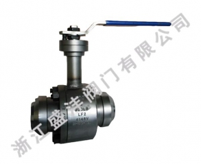 三片式加長閥桿對(duì)焊鍛鋼球閥